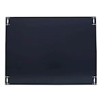 Qventi achterplaat Antraciet - S - 1000x750mm